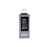 11 in 1 Type-C Tester Current Voltage Indicator Electric Ammeter Power Meter Charge DC Digital Multimeter Voltmeter Wattmete 12A