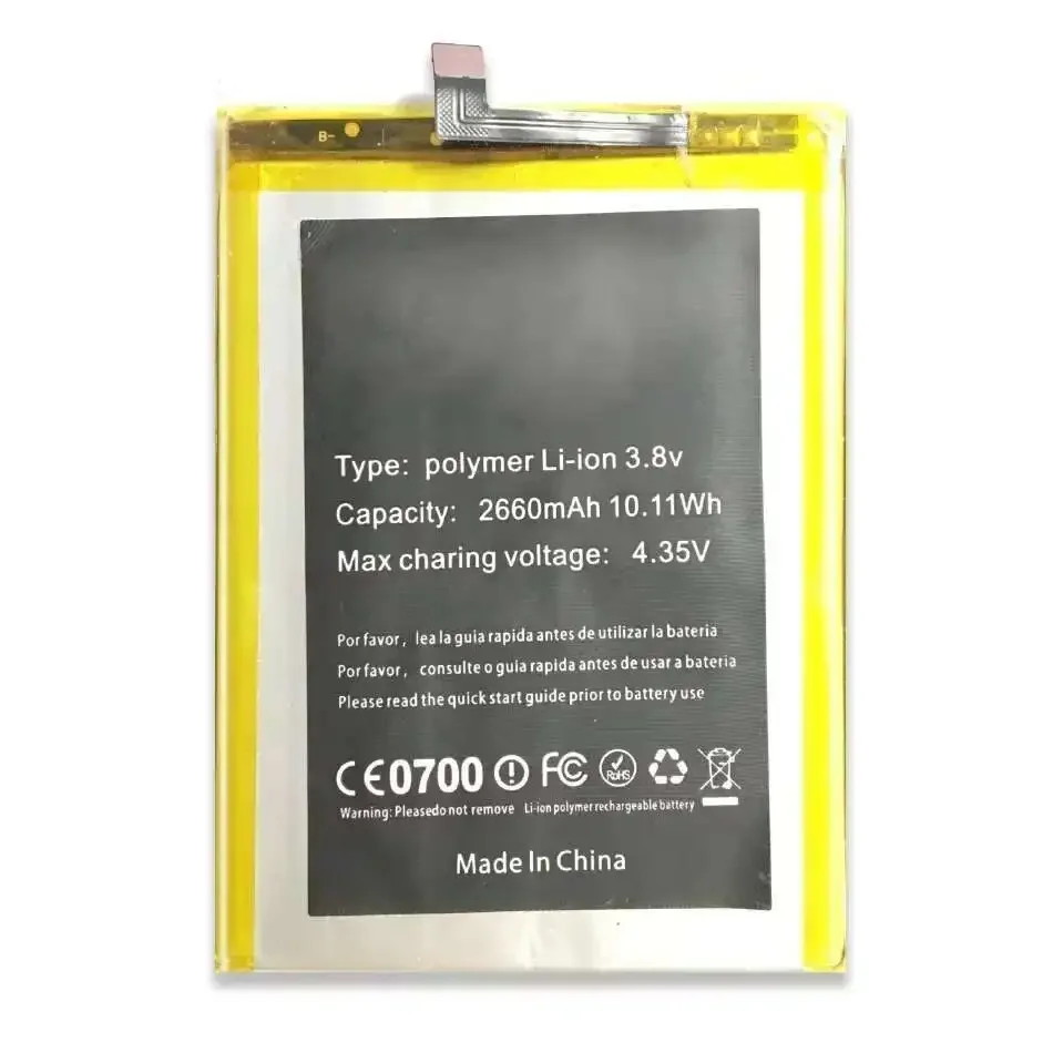 Batteria per cellulare per Doogee F5 F 5, 2660mAh