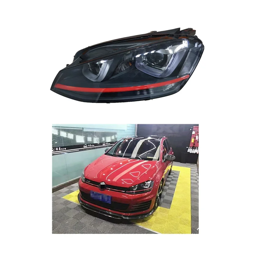 

Auto Parts For VW Golf 7 Headlights For 2014-2017 V Golf 7 MK7 Headlamps VW Golf 7 Headlights