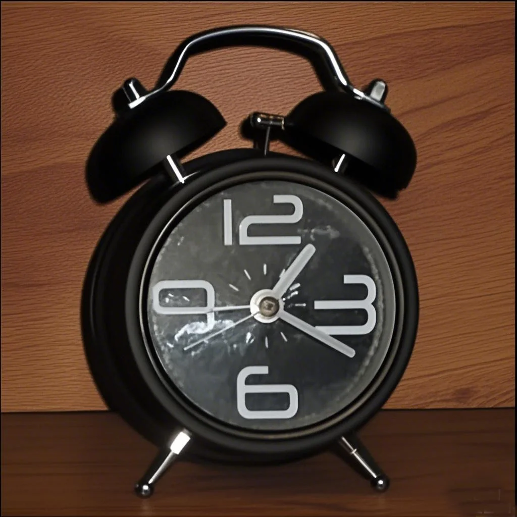 Time's Up Magic Tricks Predict Magia Magician Close Up Illusions Gimmicks  Props (Ghost Alarm Clock With Remote)