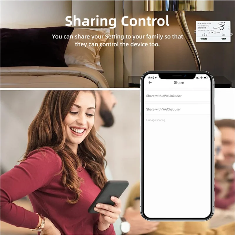 Умный переключатель POP-lWiFi EWeLink DIY Таймер + пульт дистанционного управления 1 канал 7-32 В 2,4G Wi-Fi Модуль домашней автоматизации для Alexa Google Home