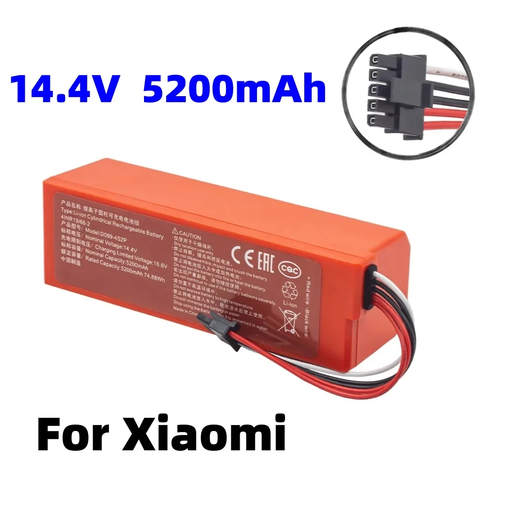 

Battery Pack 18650.00 For Xiaomi Mi Robot Vacuum-Mop 2 Pro Vacuum-Mop 2 MJSTS1 C101 MJSTP 74.88W