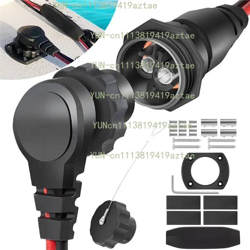 A25F-MKR-28 Trolling Motor Plug 1865120 Male Female Marine Connector Freshwater Saltwater Boat Accessory