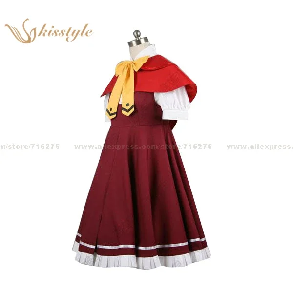 Kisstyle Fashion Okami-san Ringo Akai Uniform Cosplay Clothing Costume