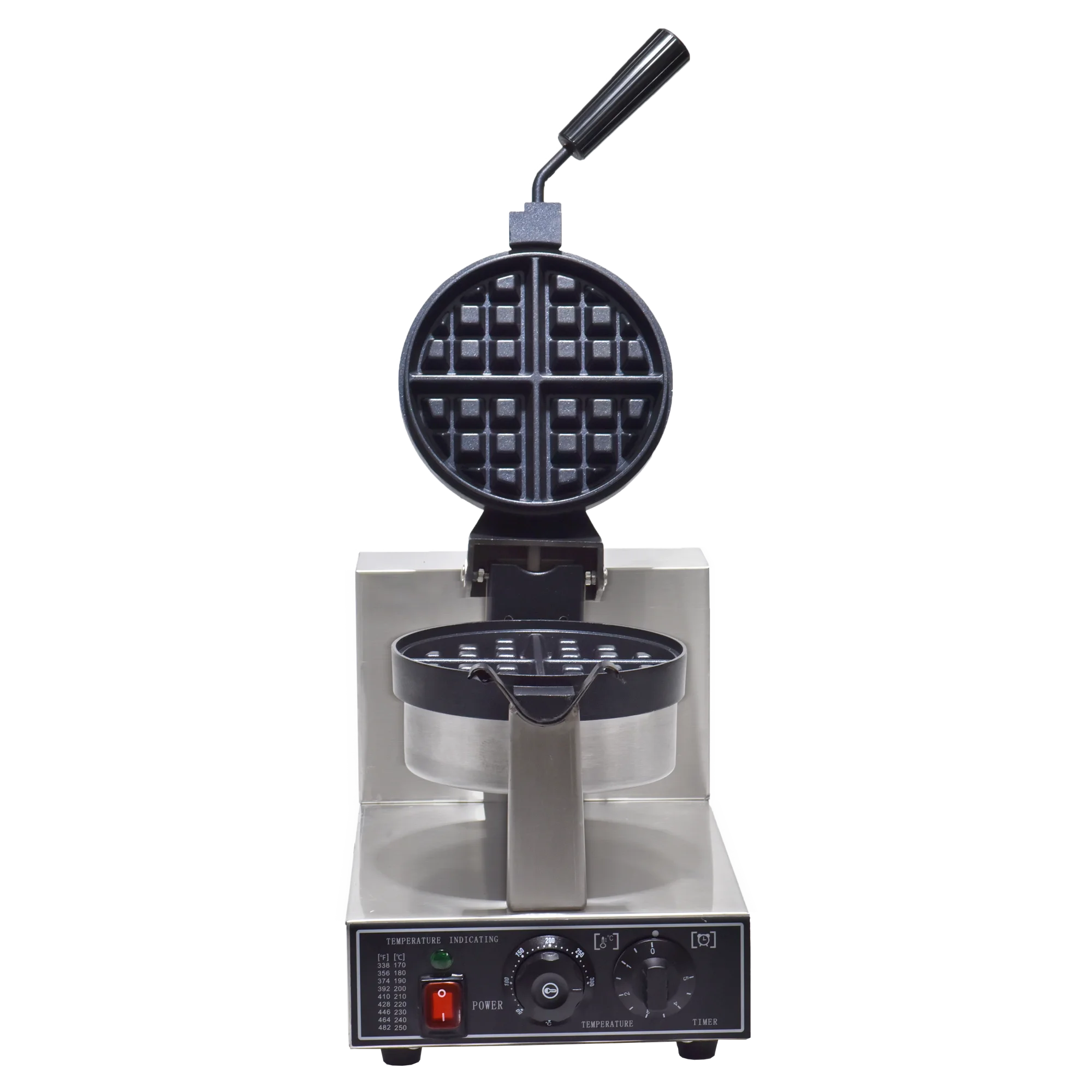 Commercial Waffle Maker Electric Hodo Sweets Machine Baking Biscuit Machine Rotatable Head Egg Cake Maker 1300W 110-220V