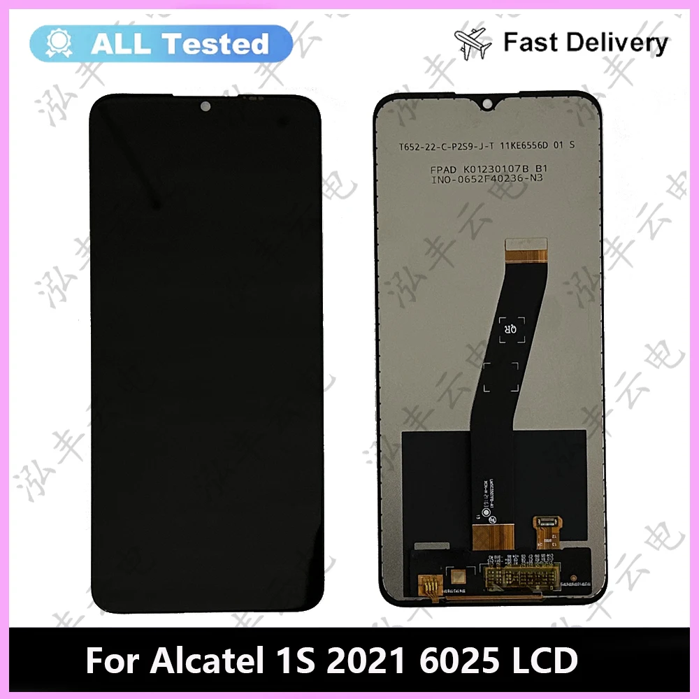 

New Tested For Alcatel 1S 2021 Screen For Alcatel 6025D Display For Alcatel 6025H LCD Touch Screen Pantalla Replacement