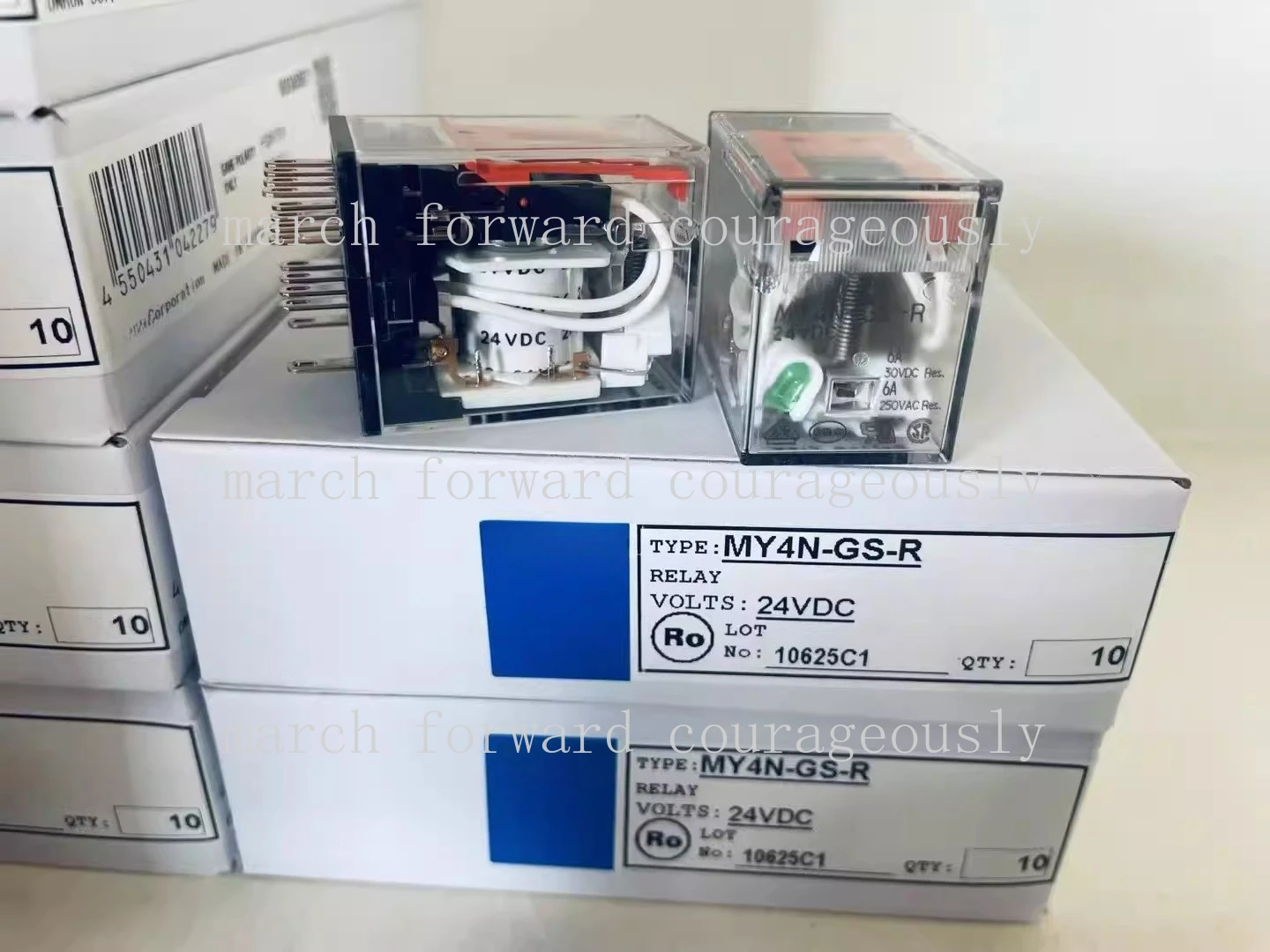

Для реле Omron MY2N-GS-R/MY4N-GS-R/AC220/DC24