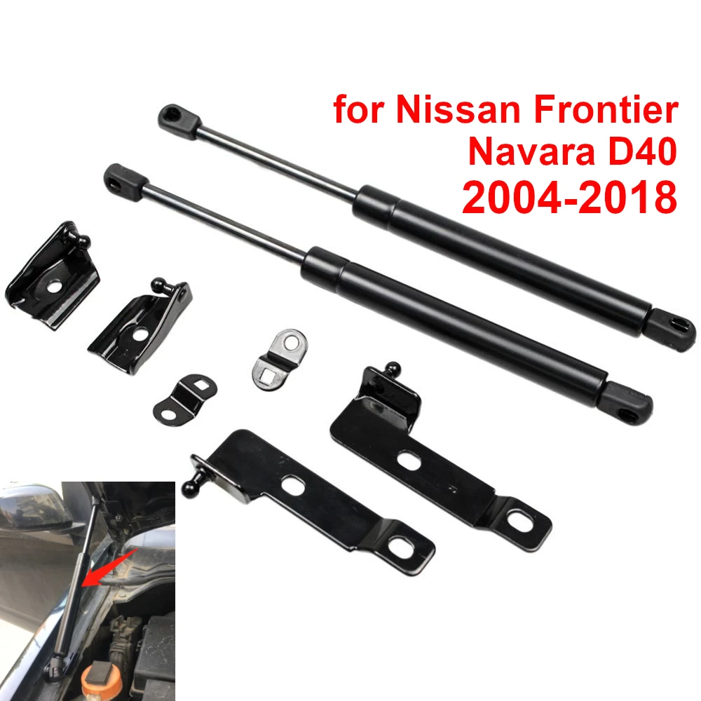 

Car Front Bonnet Hood Gas Struts Lift Support Bar for Nissan Frontier Navara D40 Pathfinder R51 for Suzuki Equator