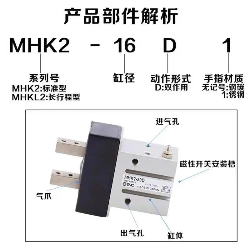 

Officially authorized MHK2-12D MHK2-16D models are complete