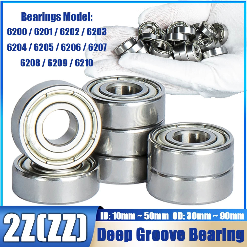 

6200 6201 6202 6203 6204 6205 6206 6207 6208 6209 6210 Z ZZ High Speed Bearings Deep Groove Ball Miniature Bearing Bearing steel