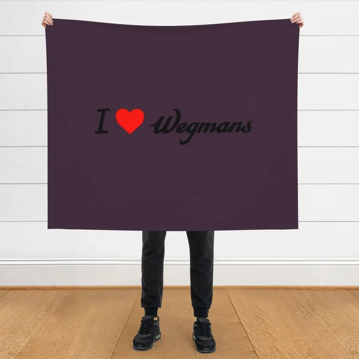 

I love wegmans Throw Blanket Bed Fashionable Sofa Soft Big manga Blankets