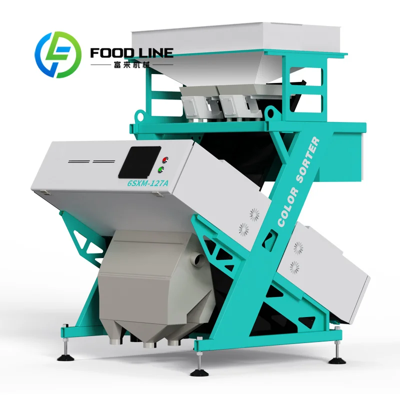 Energy Saving Color Sorter Low Power Drive Motor Reduces Monthly Electricity Cost For Long Term Factory Sorting Production Runs