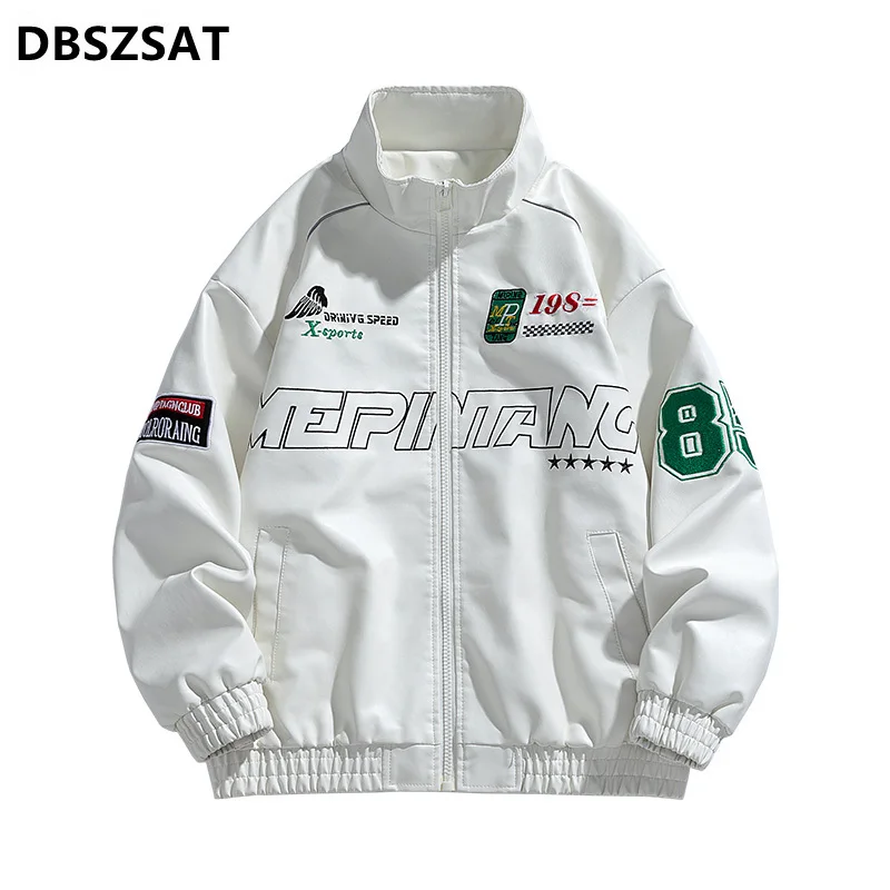 2028 Мужская осенняя меховая куртка с меховым воротником, новая повседневная винтажная кожаная куртка, пальто, мужская весенняя модная байкерская карманная мужская куртка из искусственной кожи