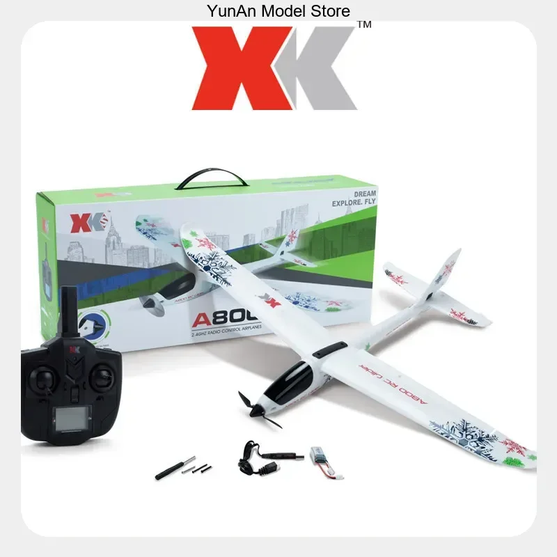 XK A800 780mm Wingspan 5CH RC Glider 3D/6G Dual Mode Fixed-Wing EPO Plane RTF