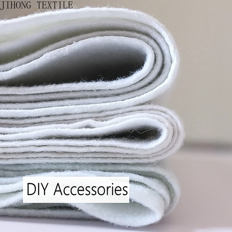 Hot Iron Interfacing Adhesive Fabric DIY Handmade Craft Clothing Bag Styling Shape Thick Lining Accessories 110g/200g/300g/420g