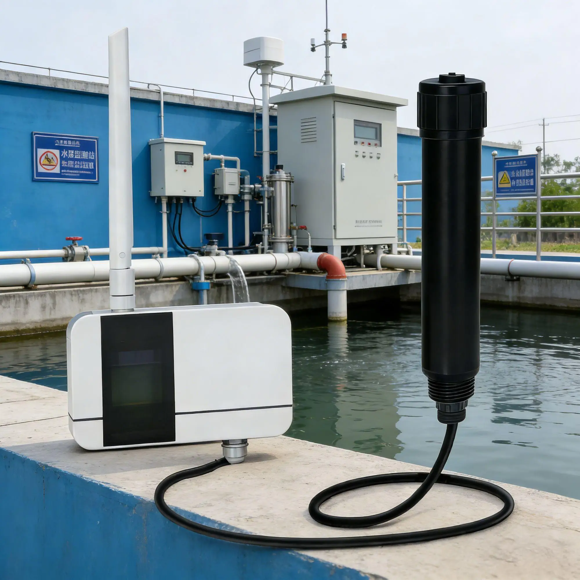 Low Cost LoRaWAN 4-20mA RS485 BGT 0-20NTU 0-100NTU 0-1000NTU Water Turbidity Treatment Sensor Meter Water Management Aquaculture