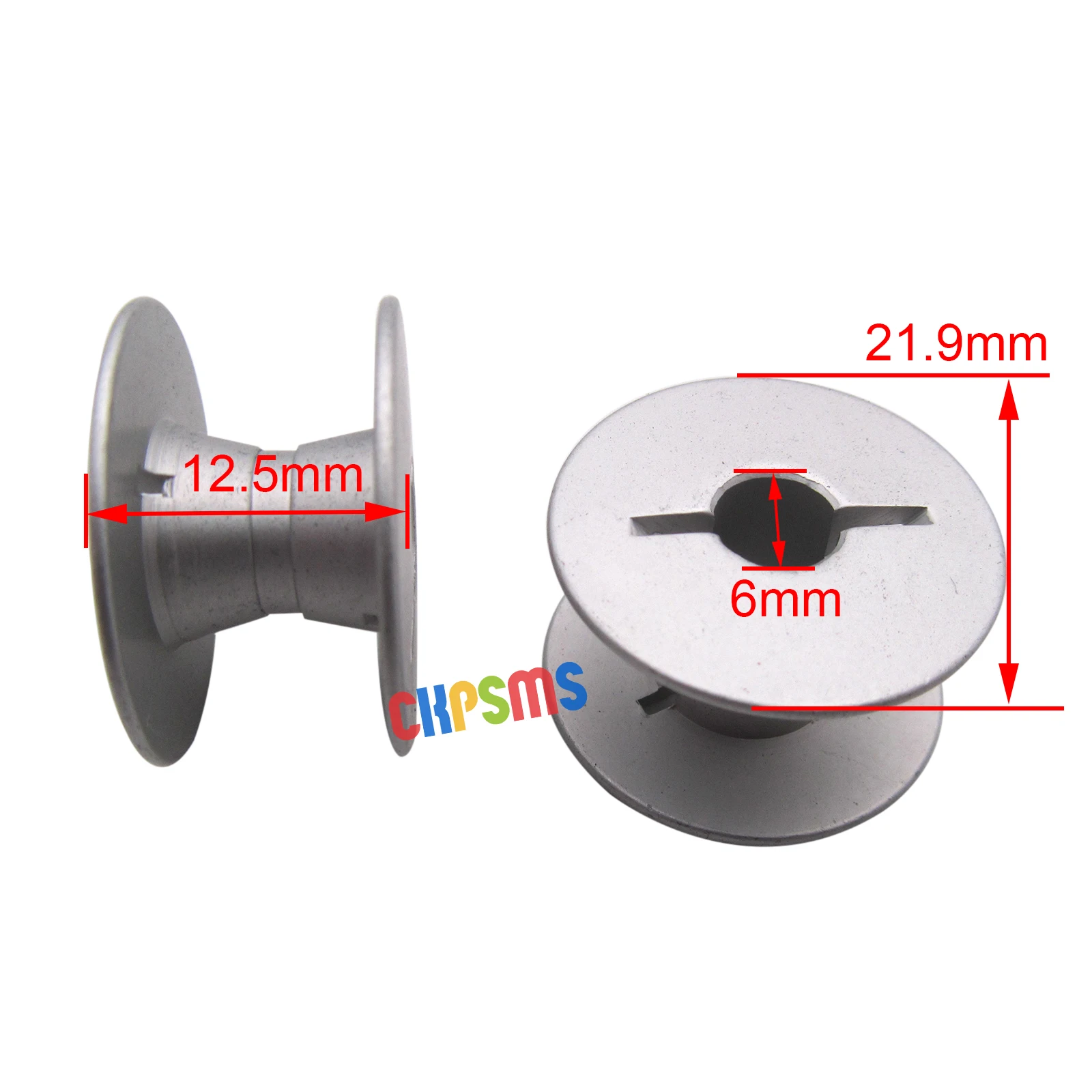 #91-174 480-05 Large Capacity Aluminum Bobbins FIT FOR PFAFF 335G 1183G Cylinder Sewing Machine