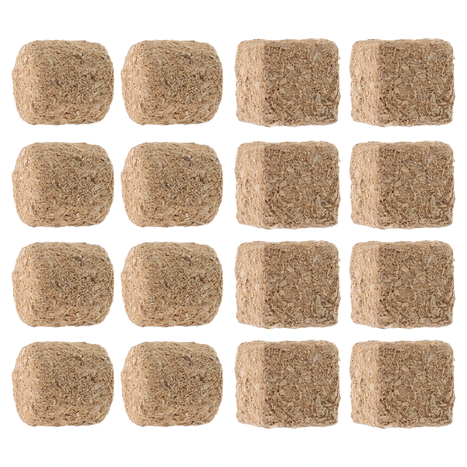 

16 Pcs Miniature Hay Bales Landscape Straw Decorative Grass Bag Dollhouse Accessories Realistic Farm Scene Props