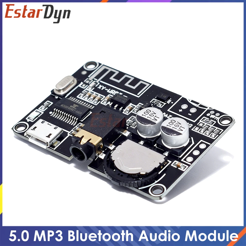 Bluetooth 5.0 Receiver Board Verlustfreier MP3-Decoder APTX HD DC3.7-24V für Car Home Stereo-Verstärker XY-WRBT