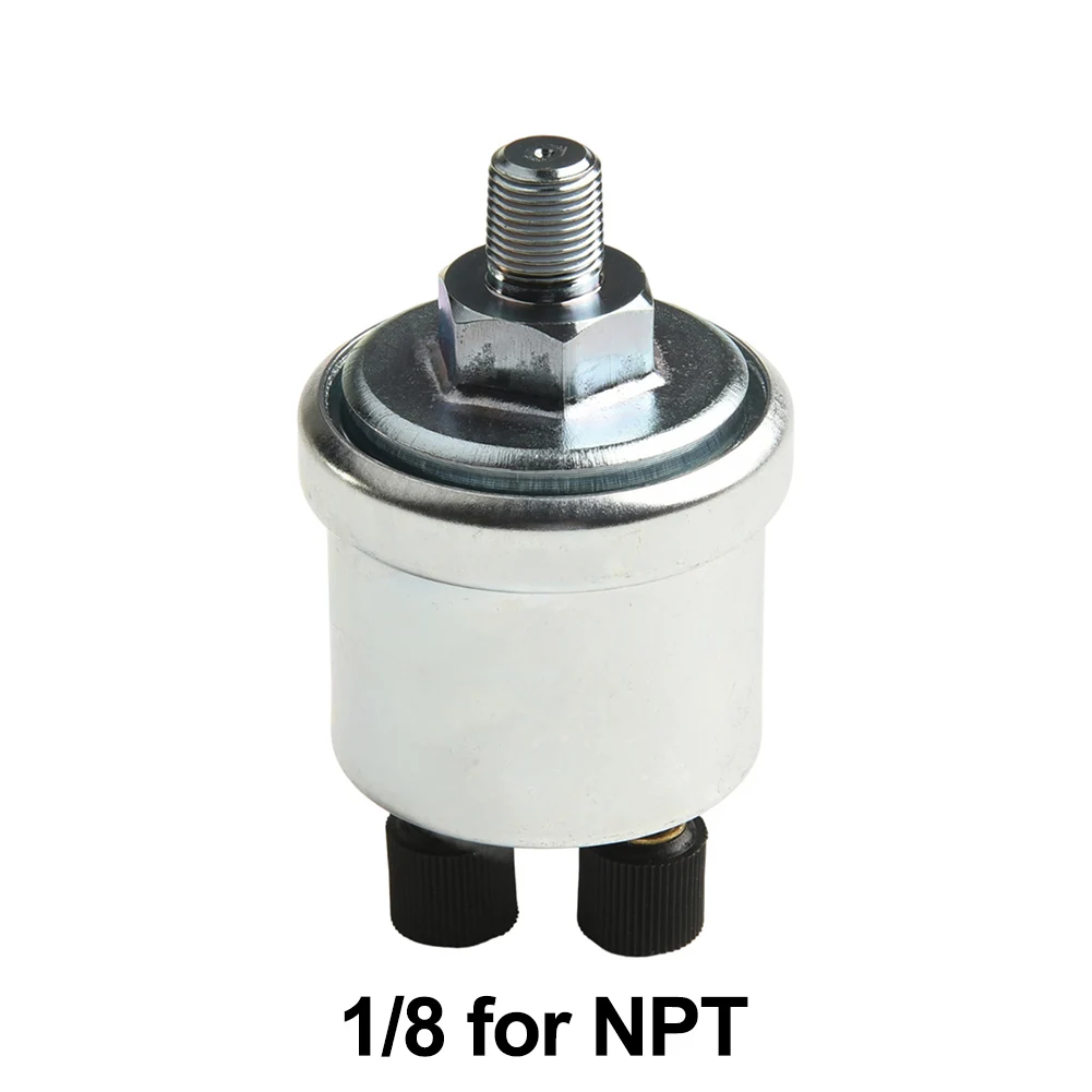 1pcs For Vdo Oil Pressure Sensor 0 To 10 Bars 1/8 10 MM Thread Size Oil Pressure Sensor For Npt Diesel Generator Part