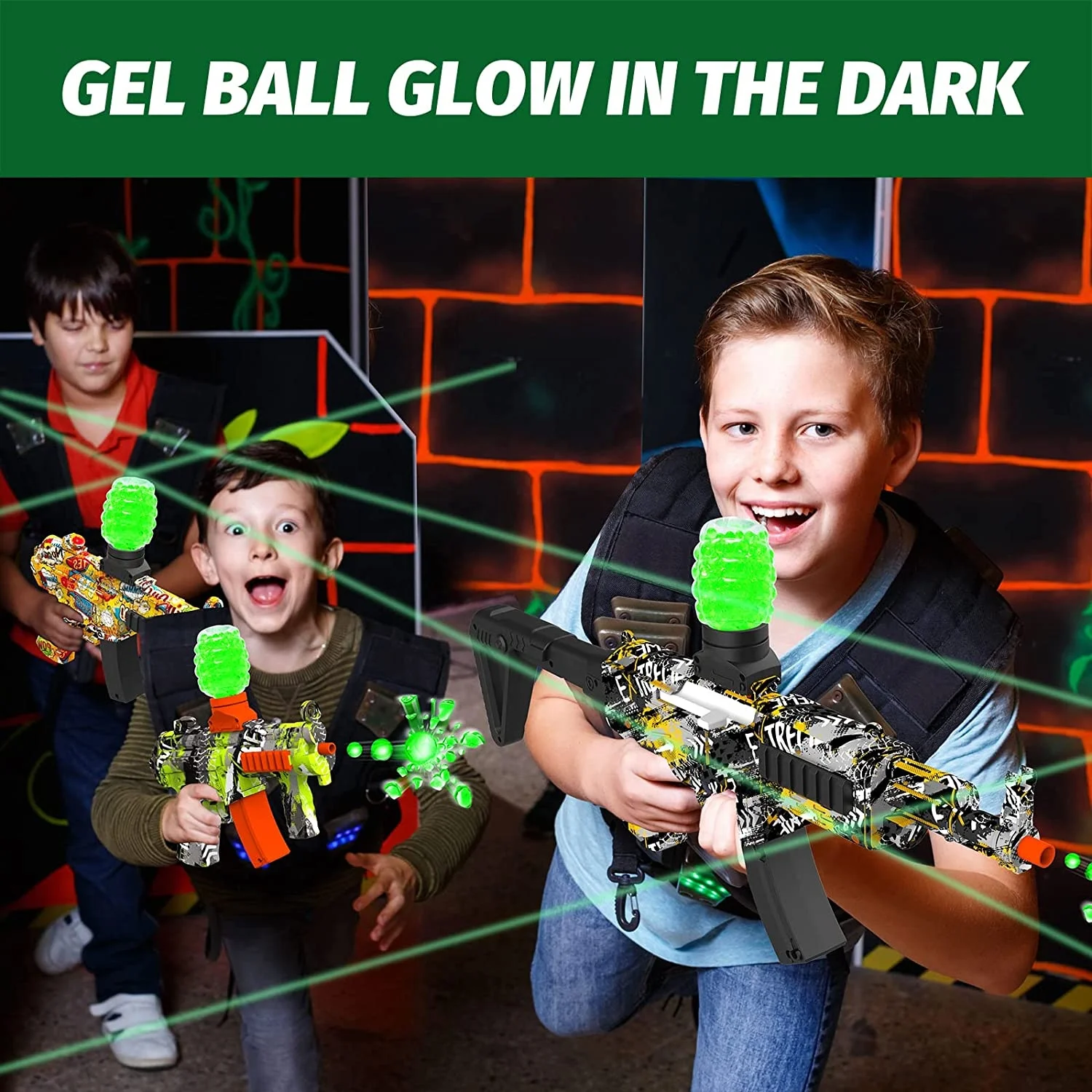 Glow in The Dark Home Decor Water Beads Pearl Gel Ball Polymer Hydrogel Potted Crystal Mud Magic Jelly Splater Ball