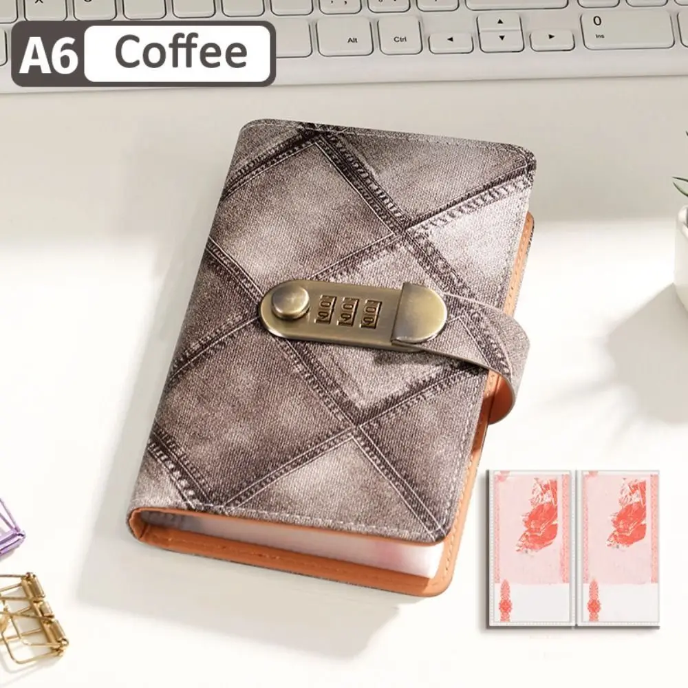 50Sheets Envelop Savings Challenges Book Portable PU Leather Saving Money Binder Refillable Wallet Storage