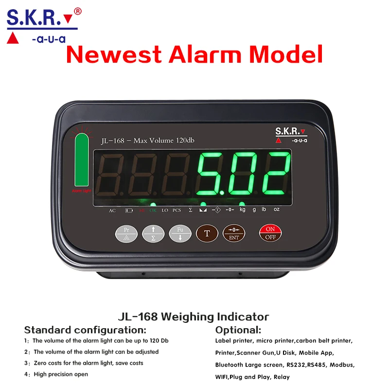 SAKURA WN-JL168E Industrial electronic digital precious weight indicator controller platform weighing indicator with rs232 wifi