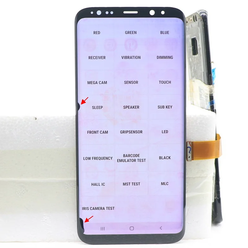 Super AMOLED For Samsung Galaxy S8 Plus G955 G955F G955U G955W S8+ LCD Display Touch Screen Digitizer Assembly Replacement