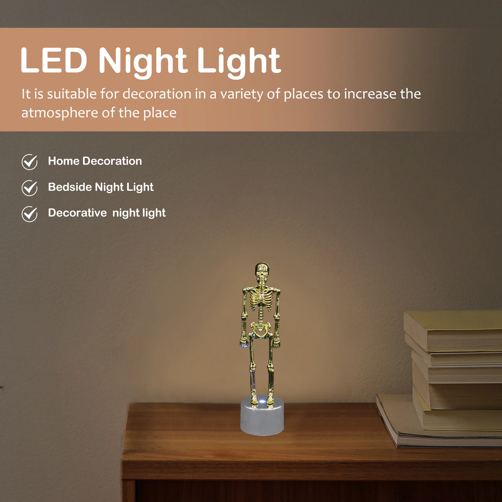 Рисунок 6 - 3D светодиодный декоративный светильник на Хэллоуин