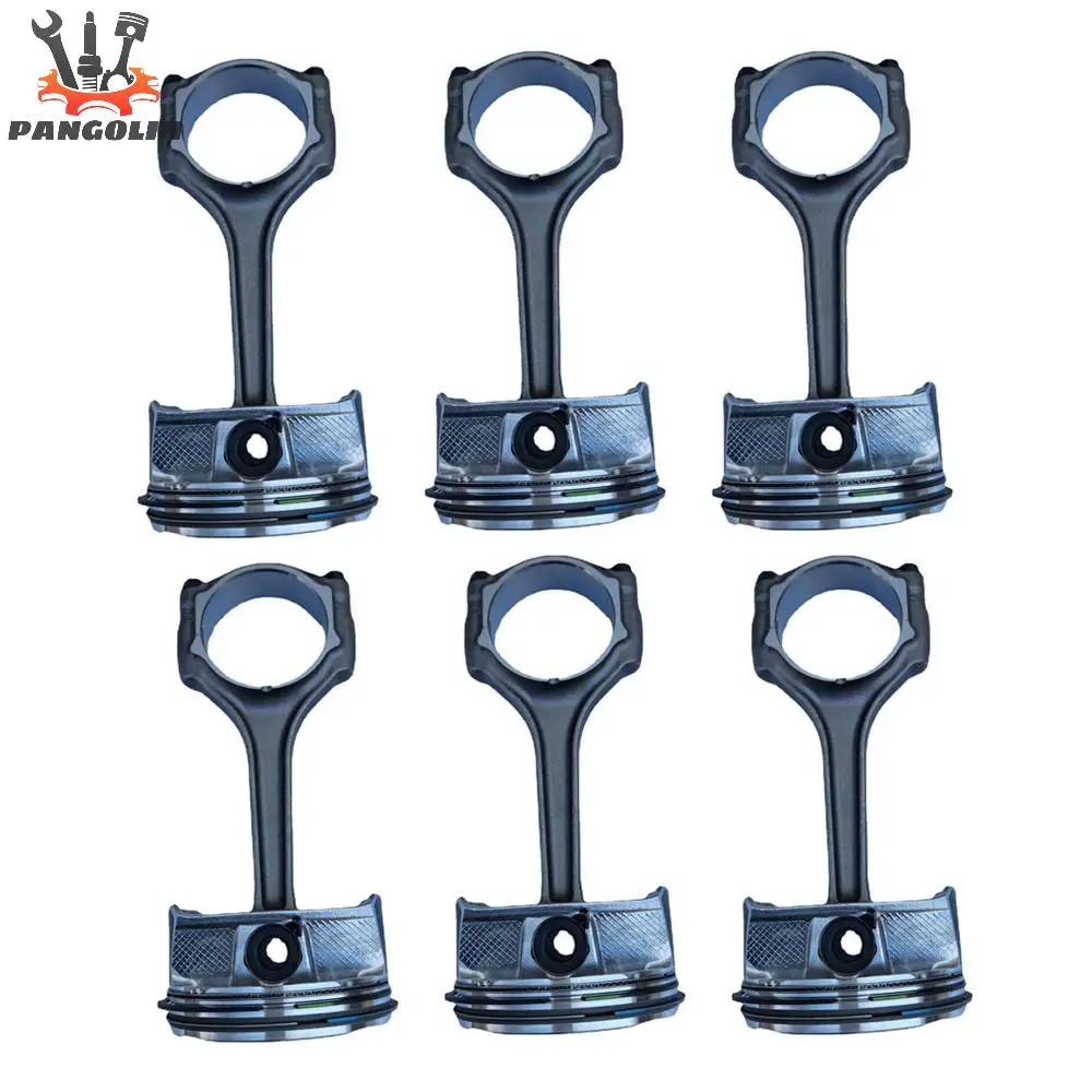 

Новые поршни и шатуны 5184347AG 5184347AH для Dodge Chrysler Jeep Ram 2011-2019 3.6L, 6 шт.