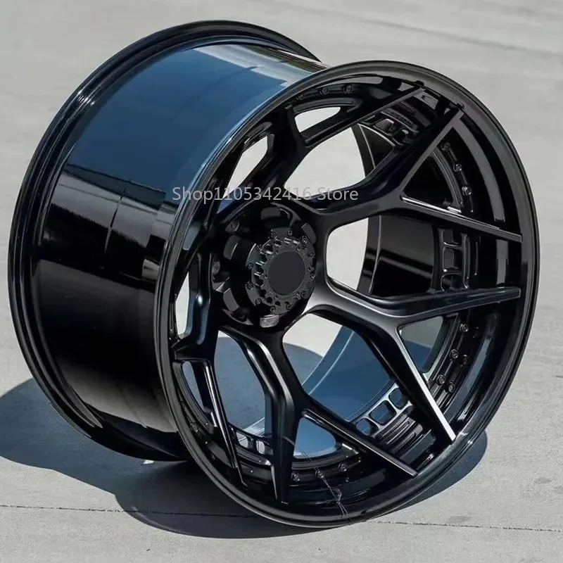 Custom Monoblock 2 Piece Luxury Forged Alloy Deep Concave Wheel 5x114.3 5x120 5x130 5x112 15-22 Inch Forged Car Rims