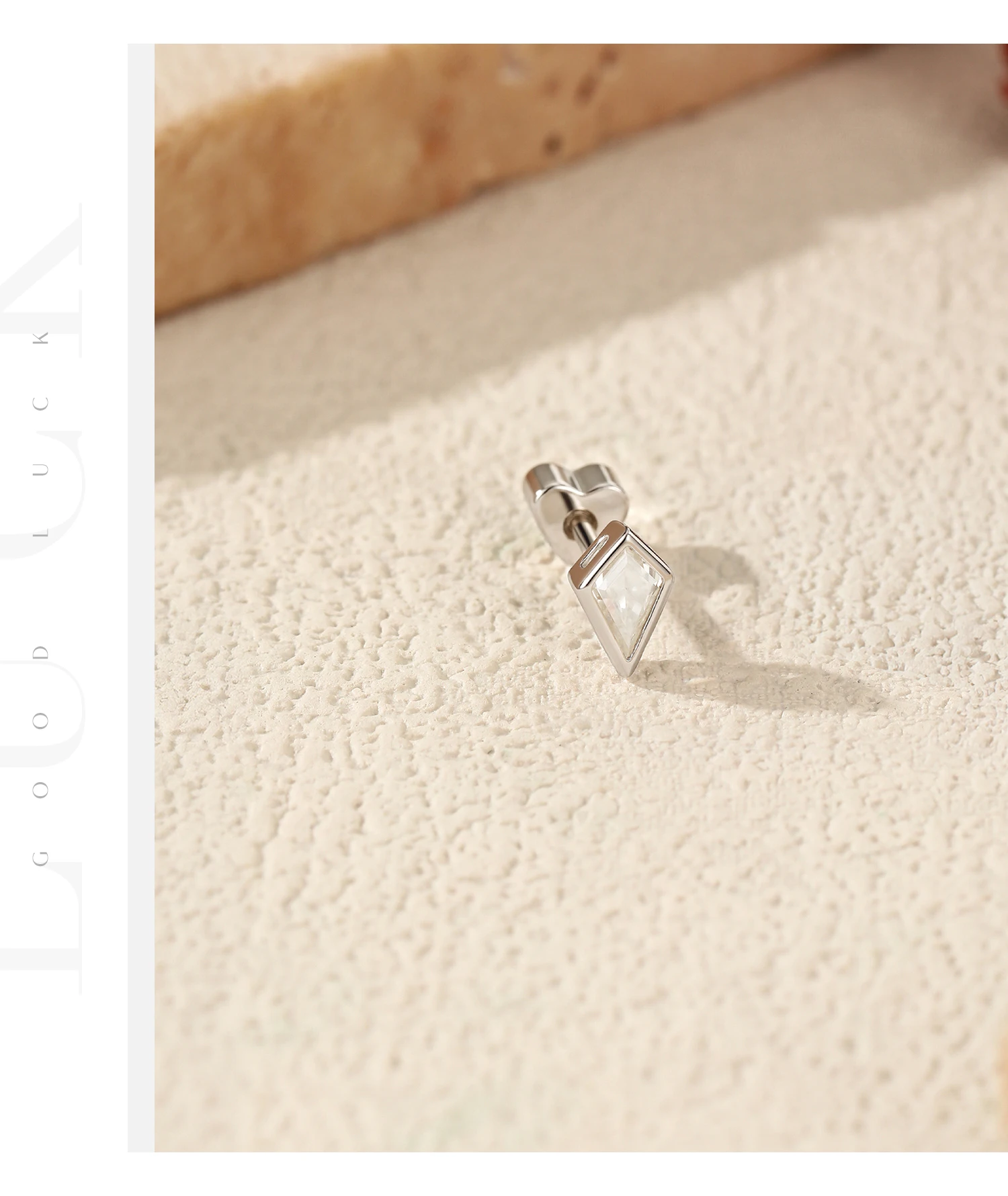 MODIAN 1PC D Moissanite Cartilage Stud 925 Sterling Stapelbare Schraub-Ohrstecker in mehreren Formen für Frauen Urlaubsschmuck – Detail 36