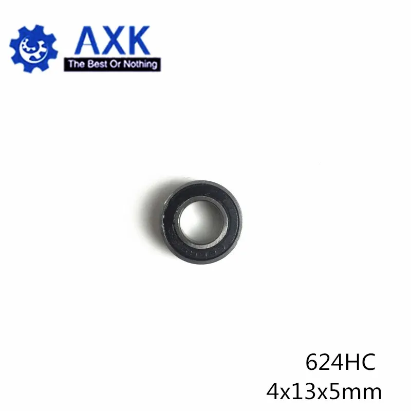 

624 Гибридный керамический подшипник 4*13*5 мм ABEC-1 (1 шт.) Промышленный шпиндель двигателя 624HC Гибридные шарикоподшипники Si3N4 3NC 624RS