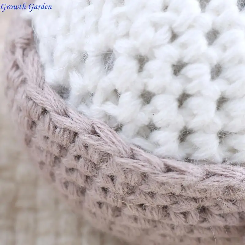 

Crochet Rabbit Baby Pacifier Chain Accessories Handmade Knitting Crib Sensory E65D