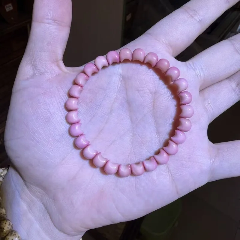 Natural Ridge Pink Bodhi Bracelet, Exquisitely Crafted
