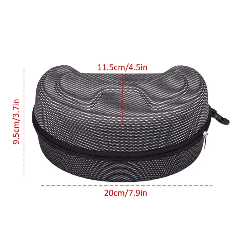 Ski Goggles Zipper Case Snow Glasses Protector Sunglasses Cycling Motorcycle Goggles EVA Hard Box