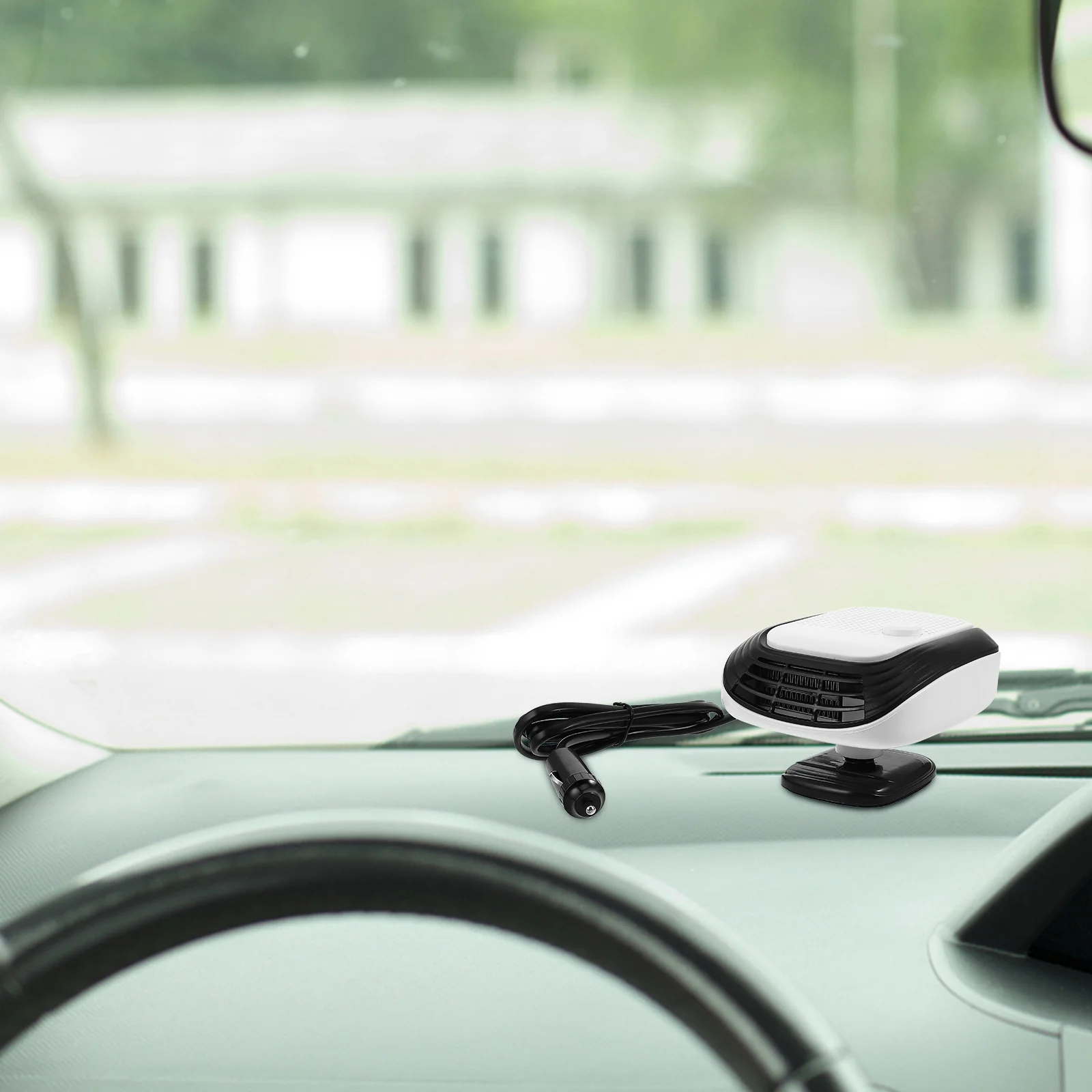 

Portable Car Heater 12V Fast Heating Defrost Defogger Multi Function Windshield Defroster Space Heater for Winter Car Vehicle