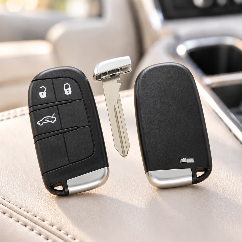 3 Buttons Keyless Remote Car Key 434Mhz PCF7953A 46 CHIP FCC ID: M3N-40821302 CY24 For Chrysler Voyager Jeep Grand Cheroke Sedan