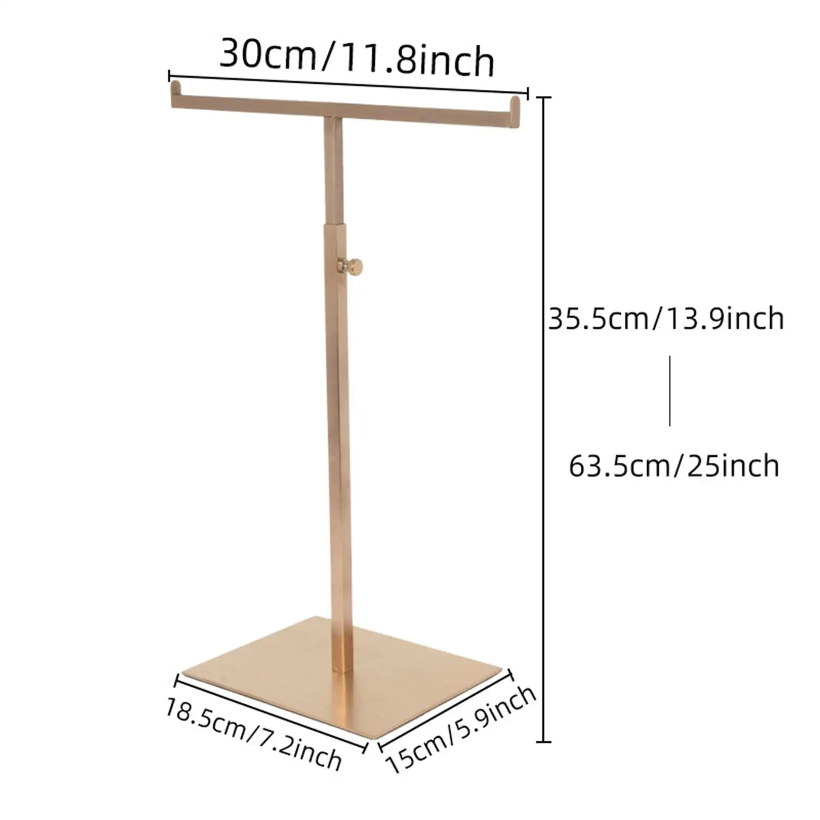 Purse Display Stand Scarf Handbag Stand for Retail Countertop Boutique