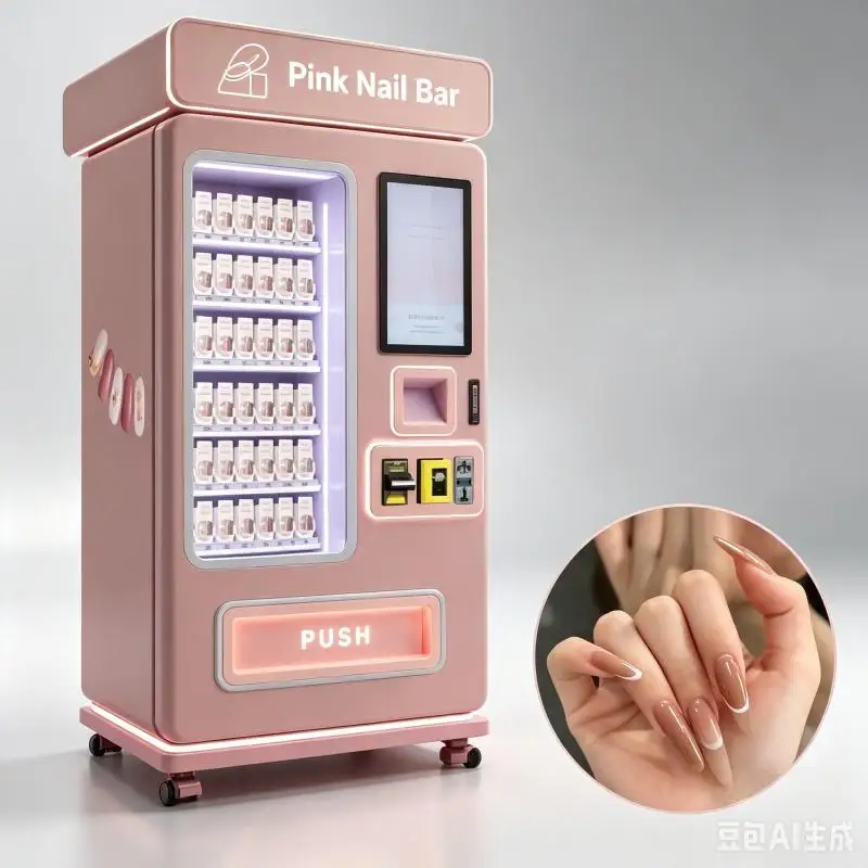 Customized Cosmetics Beauty Retail Machine Intelligent Vending Kiosk With Touch Display Product Management System