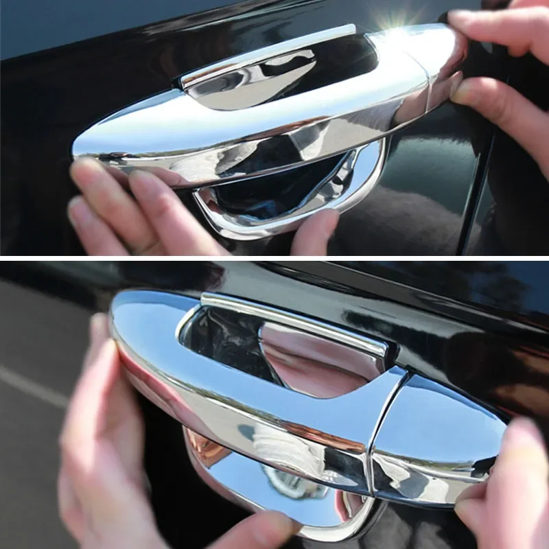 For Volkswagen VW Passat CC 2008-2017 ABS Chrome Door Handle Cover Trim & Door Bowl Cover 2009 2010 2011 2012 2013 2014 2015