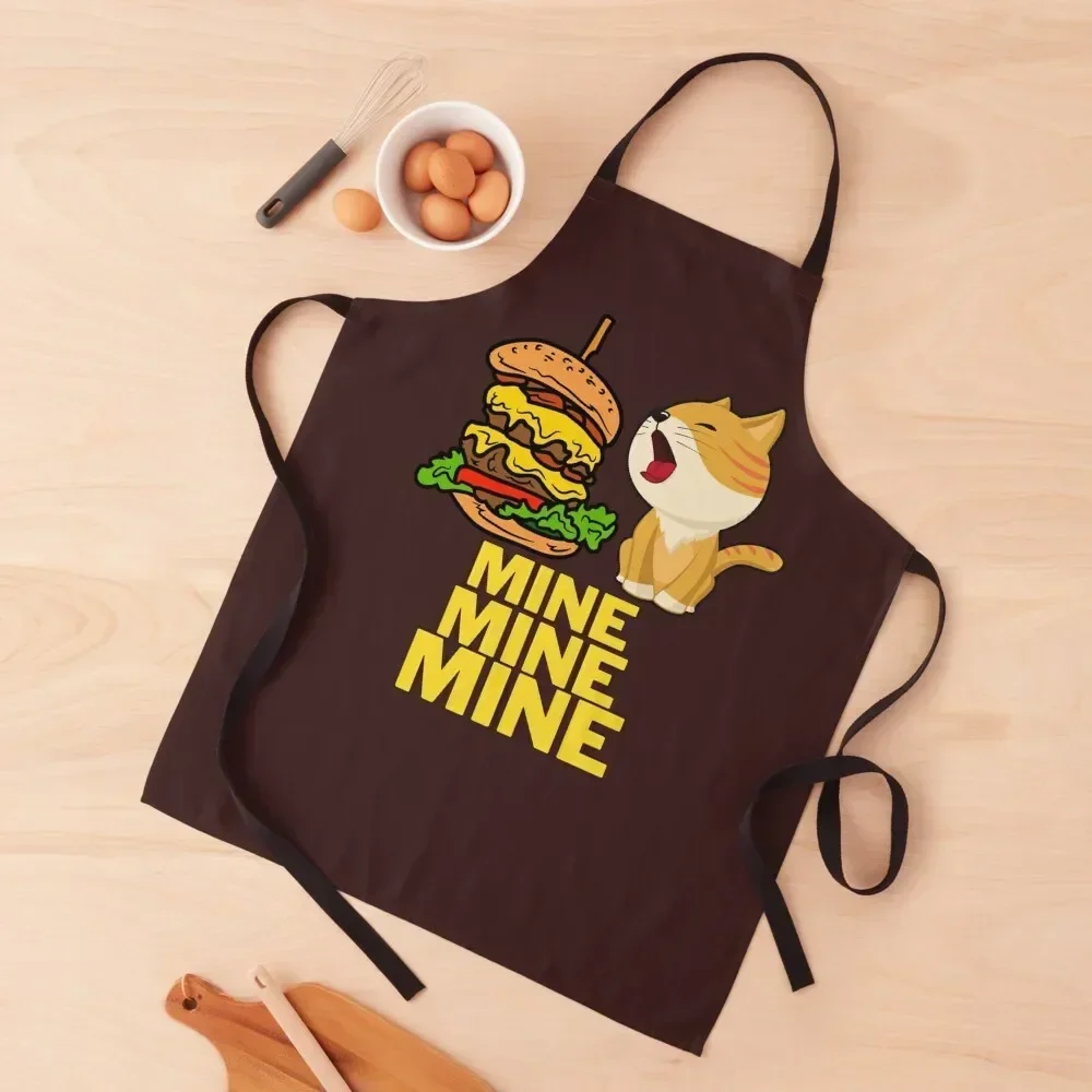 

Mine Mine Mine, Yes Apron Kitchen Man japanese style Apron