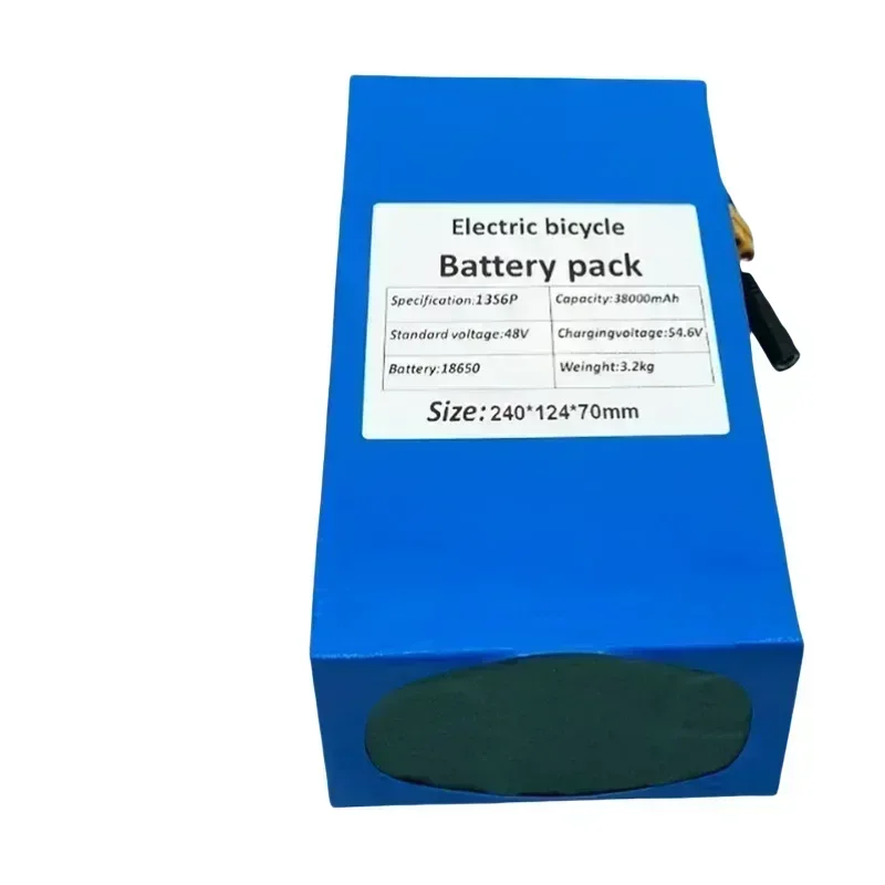 New 48V 38ah 13s6p Lithium Battery Pack 48v 38000mAh 2000W Citycoco Motorized Scooter  Batteries Built In 50A BMS