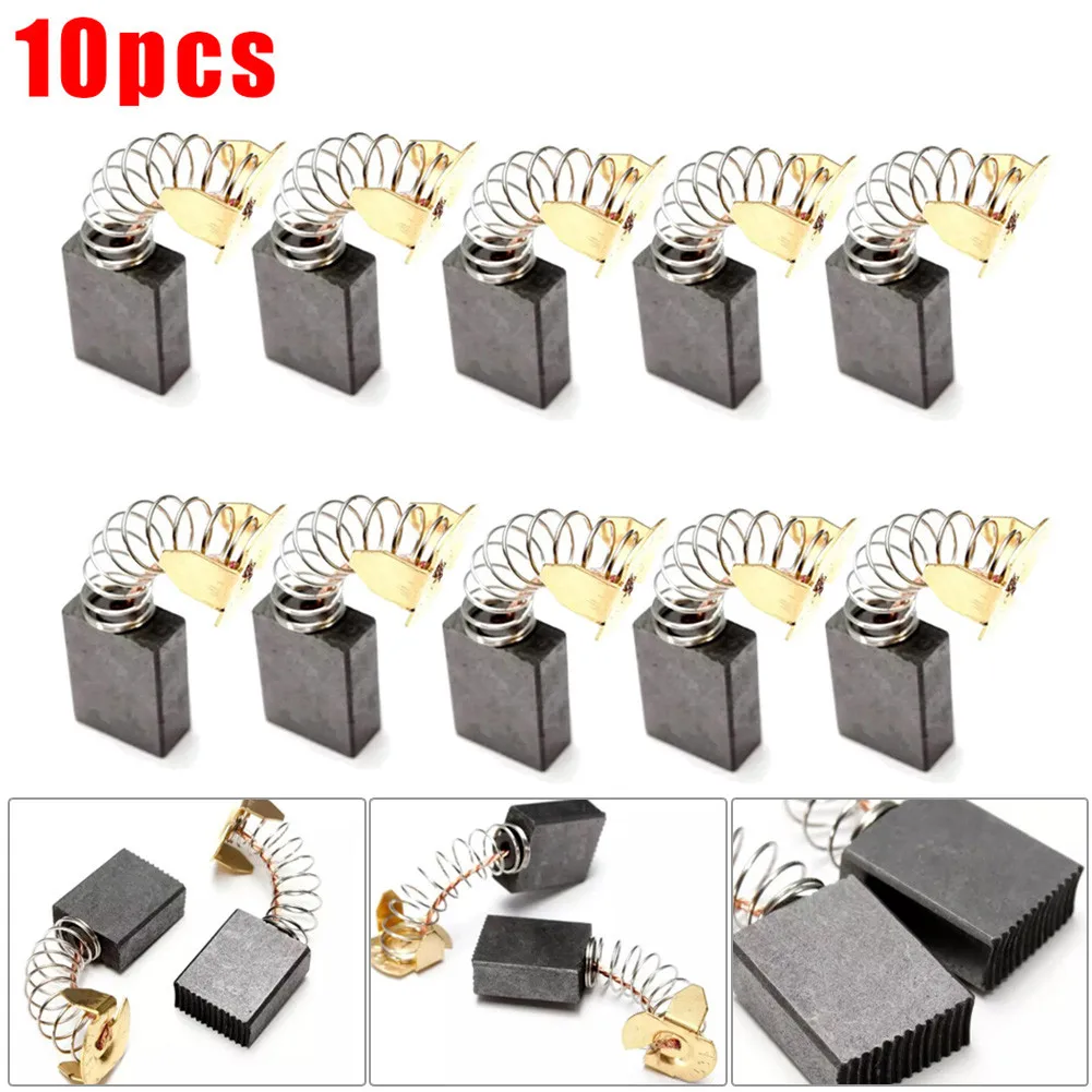 

10pcs Motor Carbon Brush Replacement For DW362K DW364 DW384 2683 Type 1 7 1/4 Circular Saw Power Tool Accessories High Quality