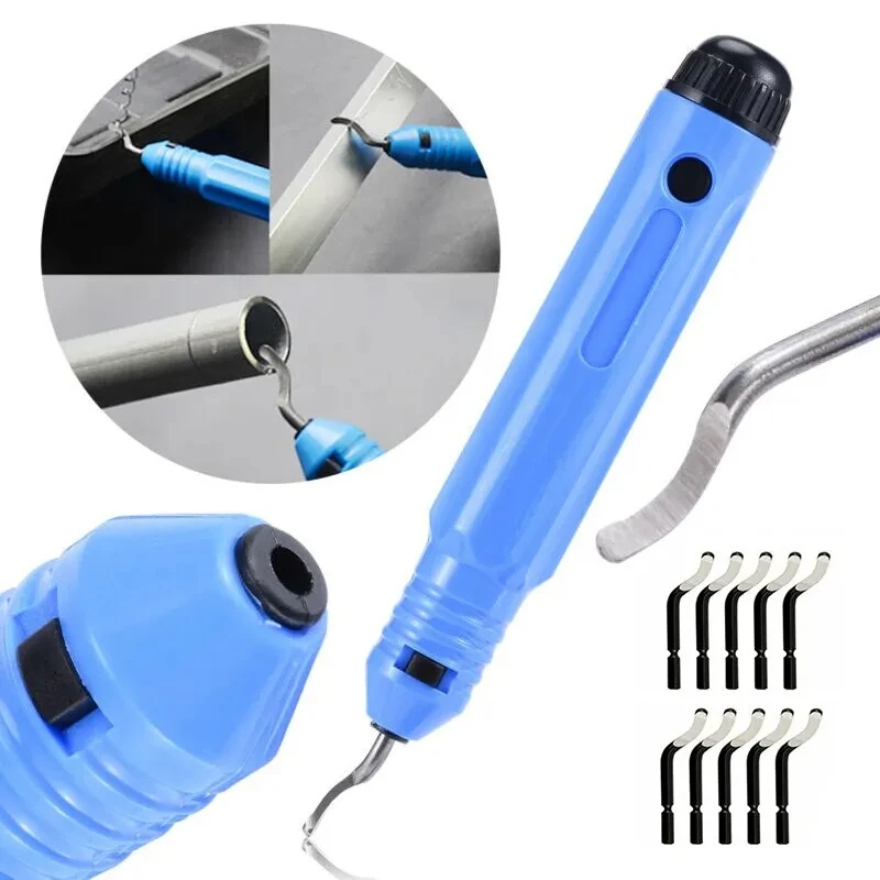 Deburring Scraper Hand Trimming Knife NB1100 Chamfer Trimming Removal Aluminum Alloy Plastic Waste Edge Tool Handle With Blade