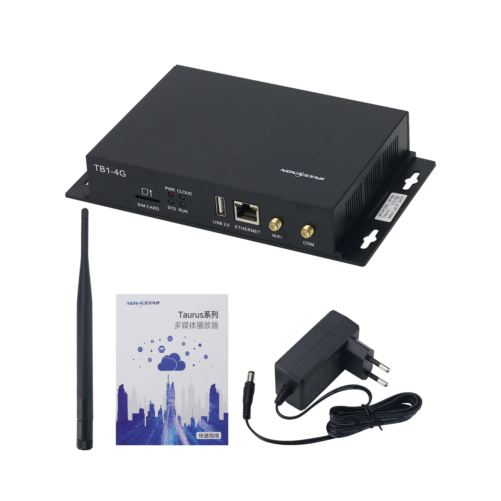 Novastar TB1 Multimedia Player LED-Display-Controller (synchrones Spiel) für Vollfarb-LED-Bildschirme