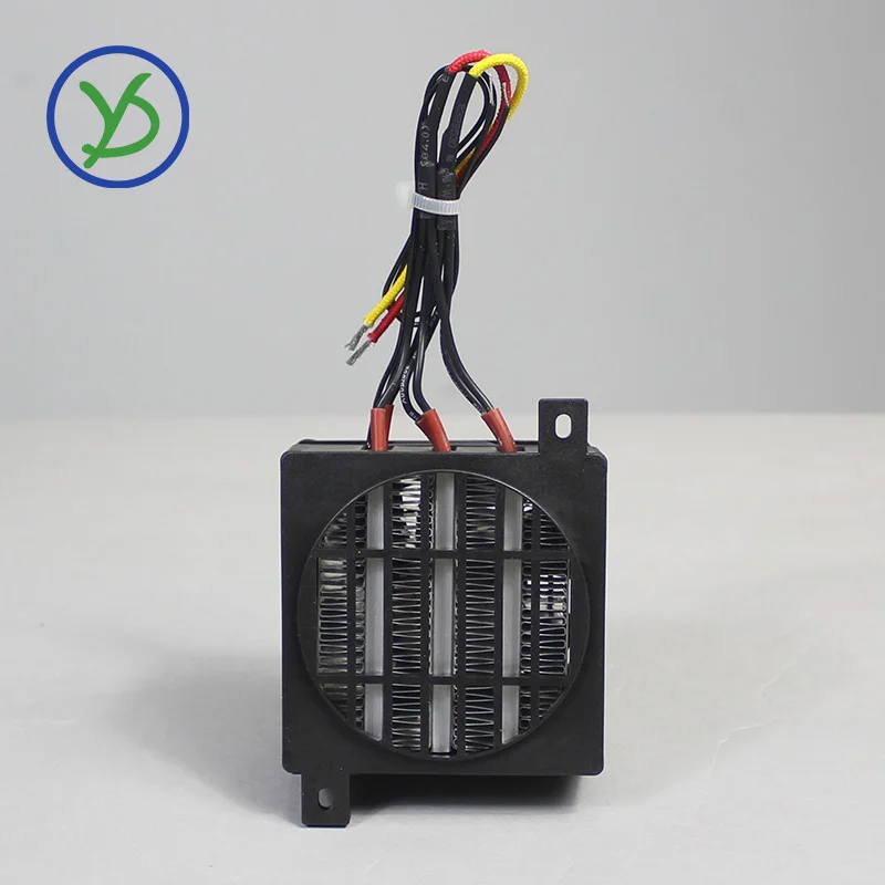 220V 400W Thermostat heater fan PTC incubator heater and fan Heating Element ceramic heater with fan 106*80mm