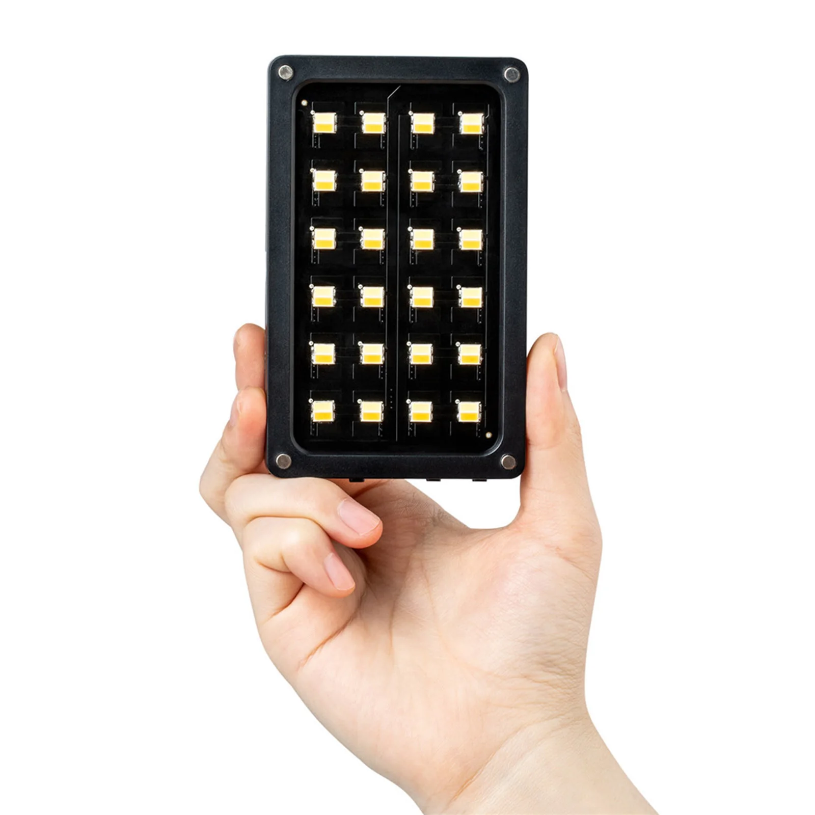 Viltrox RB08 جيب مصباح Led صغير الفيديو على الكاميرا لوحة ضوء مع الحذاء البارد جبل ثنائي اللون لكاميرا الفيديو DSLR 2500K ~ 8500K