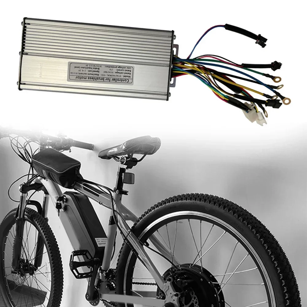 1pcs  Electric BicycleSilver Controller Brushless Motor Controller KT-35A 36V/48V1000-1500W E-bike Protect Electronic Control