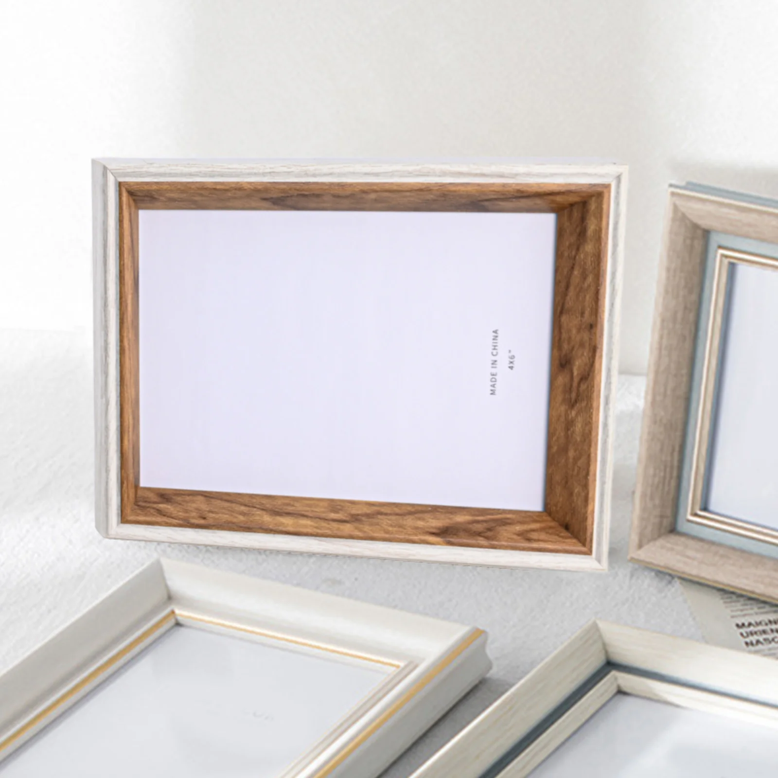 Chic For A4 Photo Frame Resin Material for Horizontal or Vertical Display on Table or Wall Perfect for Showcasing